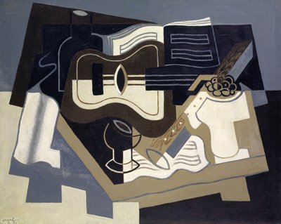 Chitarra e clarinetto, 1920 da Juan Gris